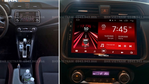 Màn hình DVD Android xe Nissan Almera 2021 | Gotech GT8 Max